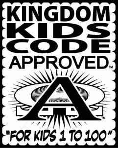 Kingdom Kids Code Seal ? and TM Mega Graphics LLC