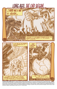 Adventures Of Men & Angels Book 1 Inside Front Cover