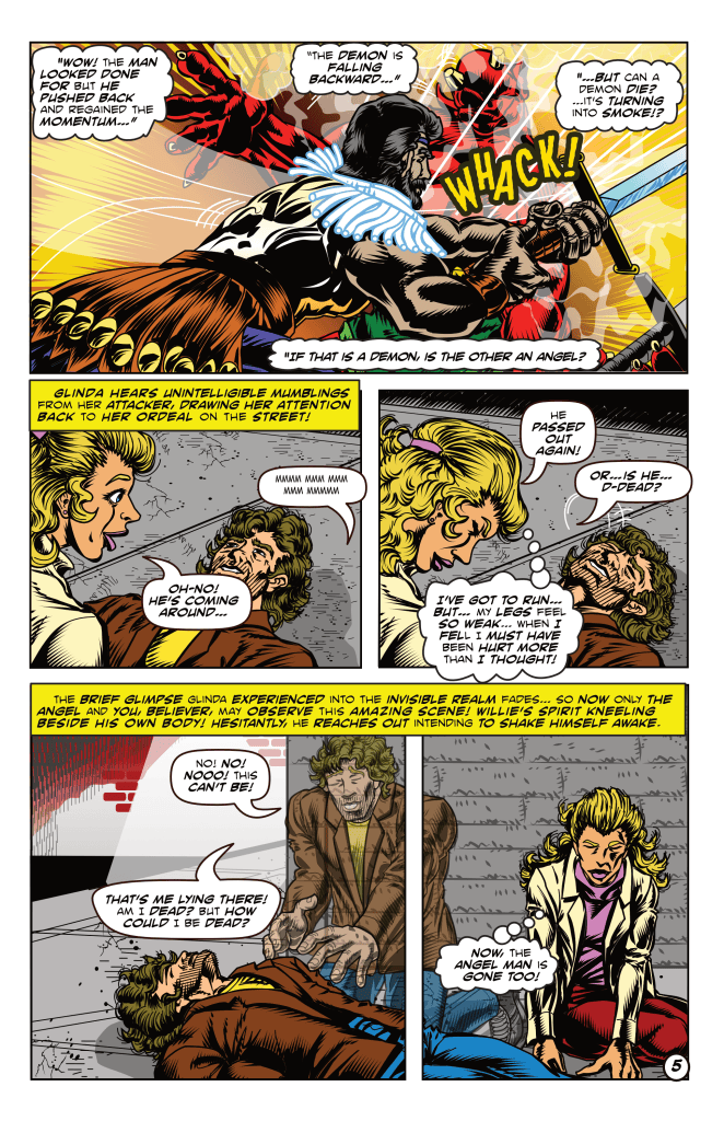  Posted on June 5, 2026 by Editor Adventures of Men and Angels #1 Premiere Page 5 