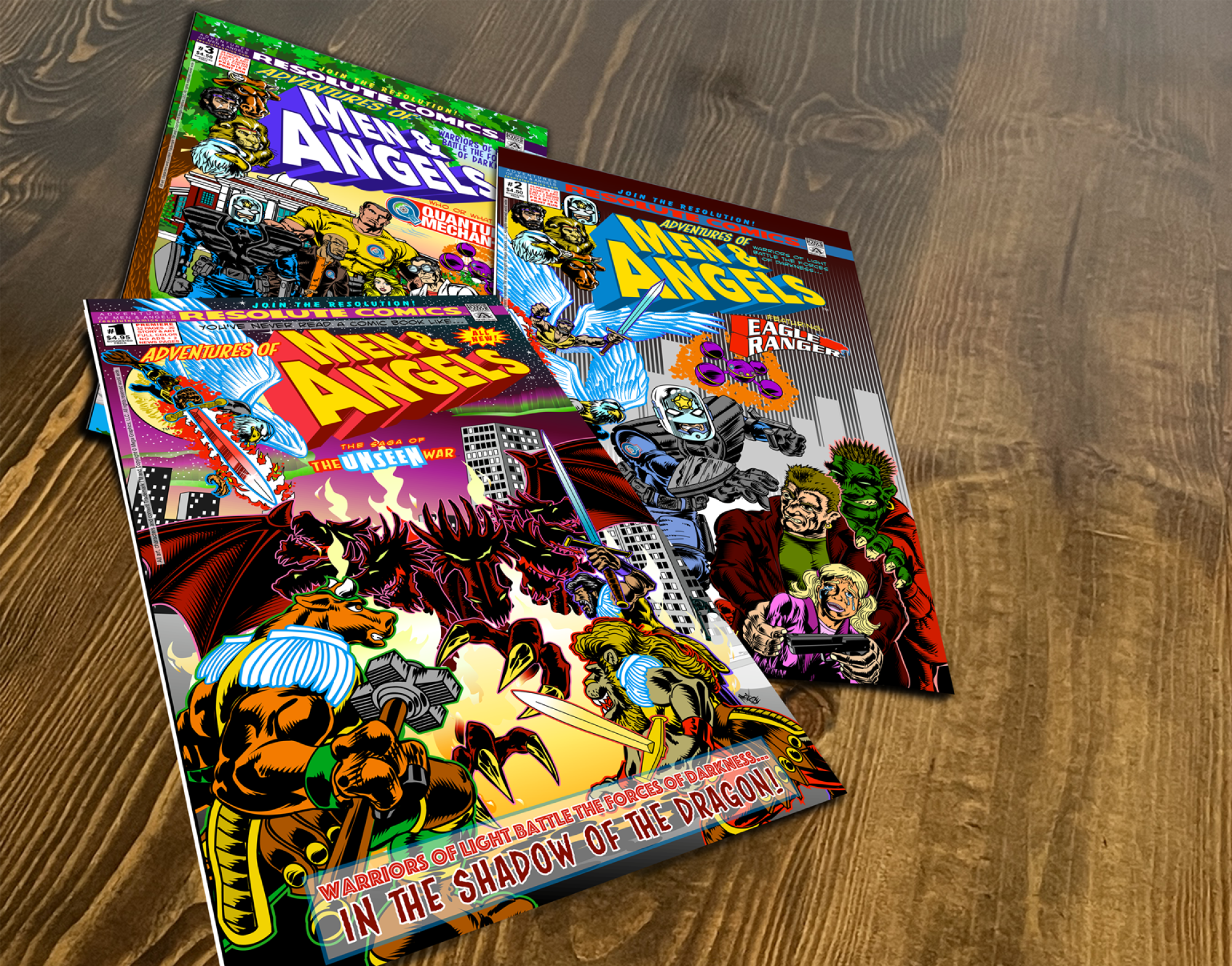 Resolute Comics Landing Covers 2026